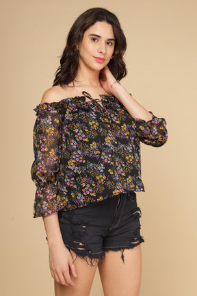 MULTI FLORAL TOP