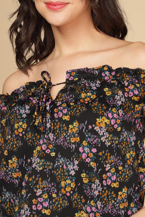 MULTI FLORAL TOP