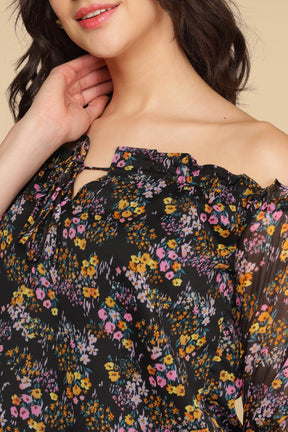 MULTI FLORAL TOP