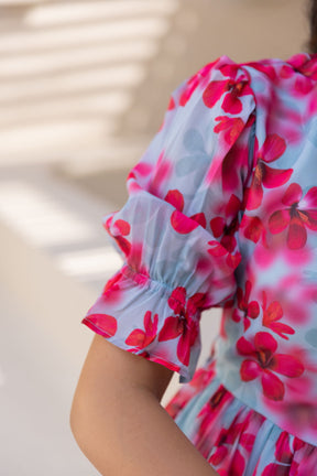 AQUA FLORAL MAXI