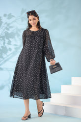 BLACK POLKA MIDI