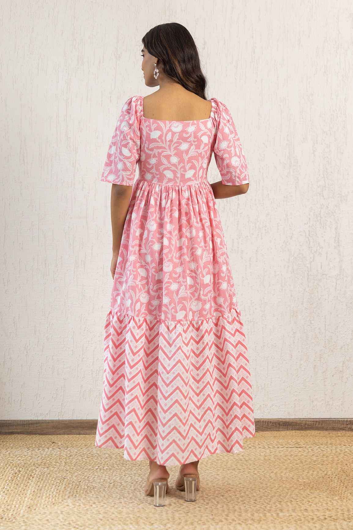 PINK COTTON MAXI